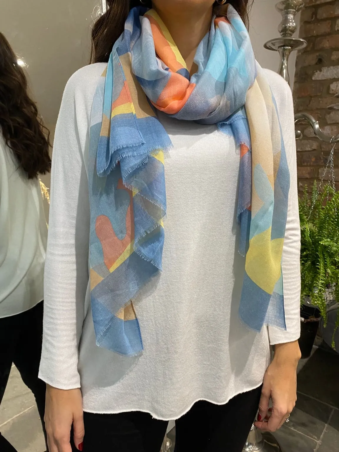 Abstract Shape Scarf