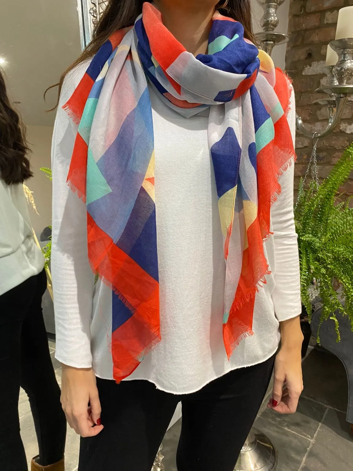 Abstract Shape Scarf