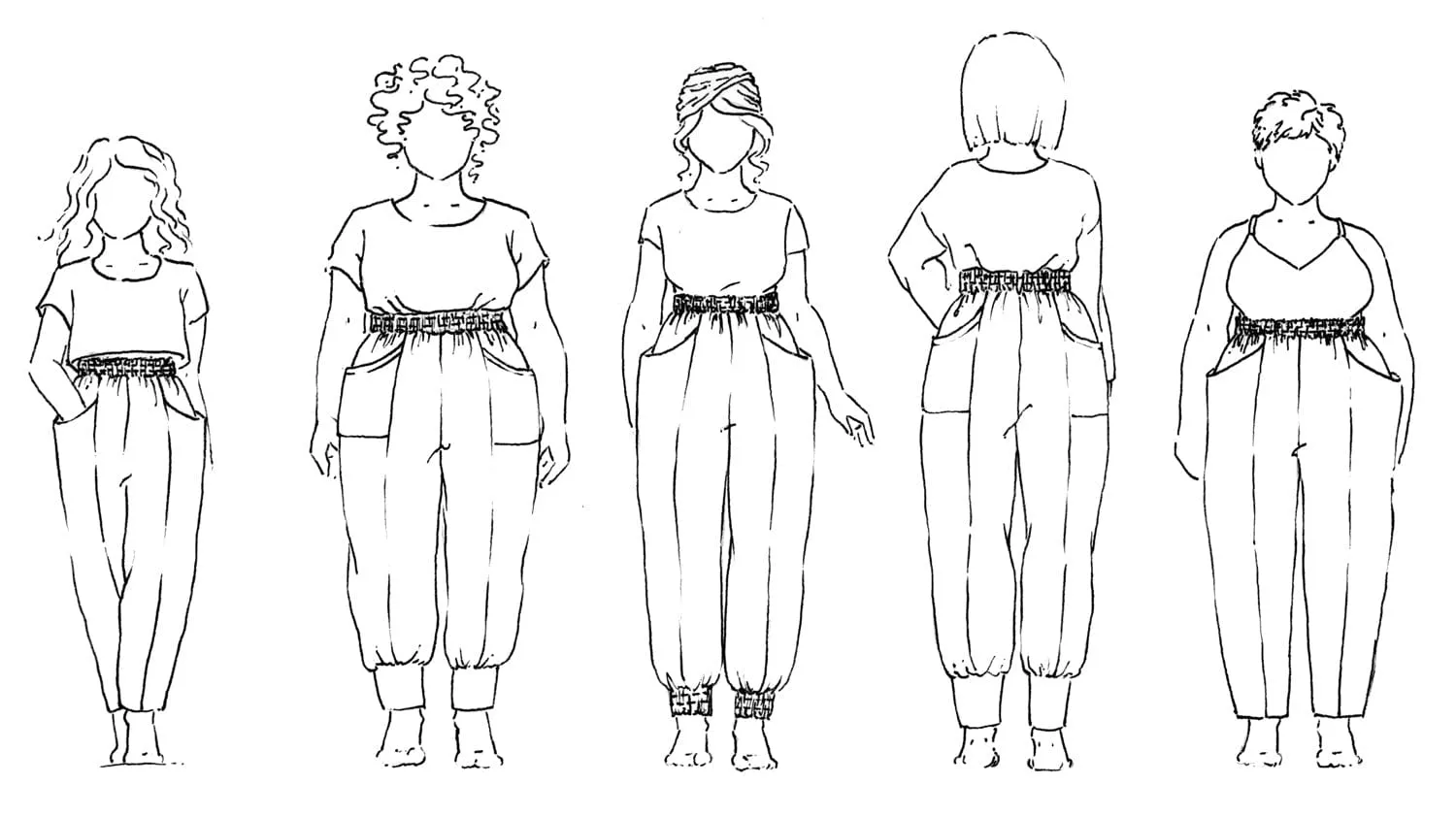 Arenite Pants Sewing Pattern, Sew Liberated