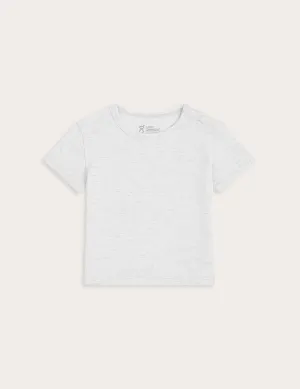 Baby Short Sleeve T-Shirt - Heather Grey