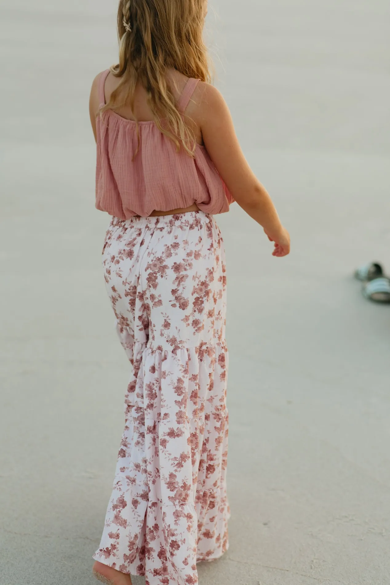 Bella Maxi Pants (ruby floral)