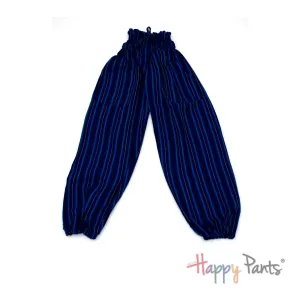 Blue Happy-Pants Parachute Bohemian