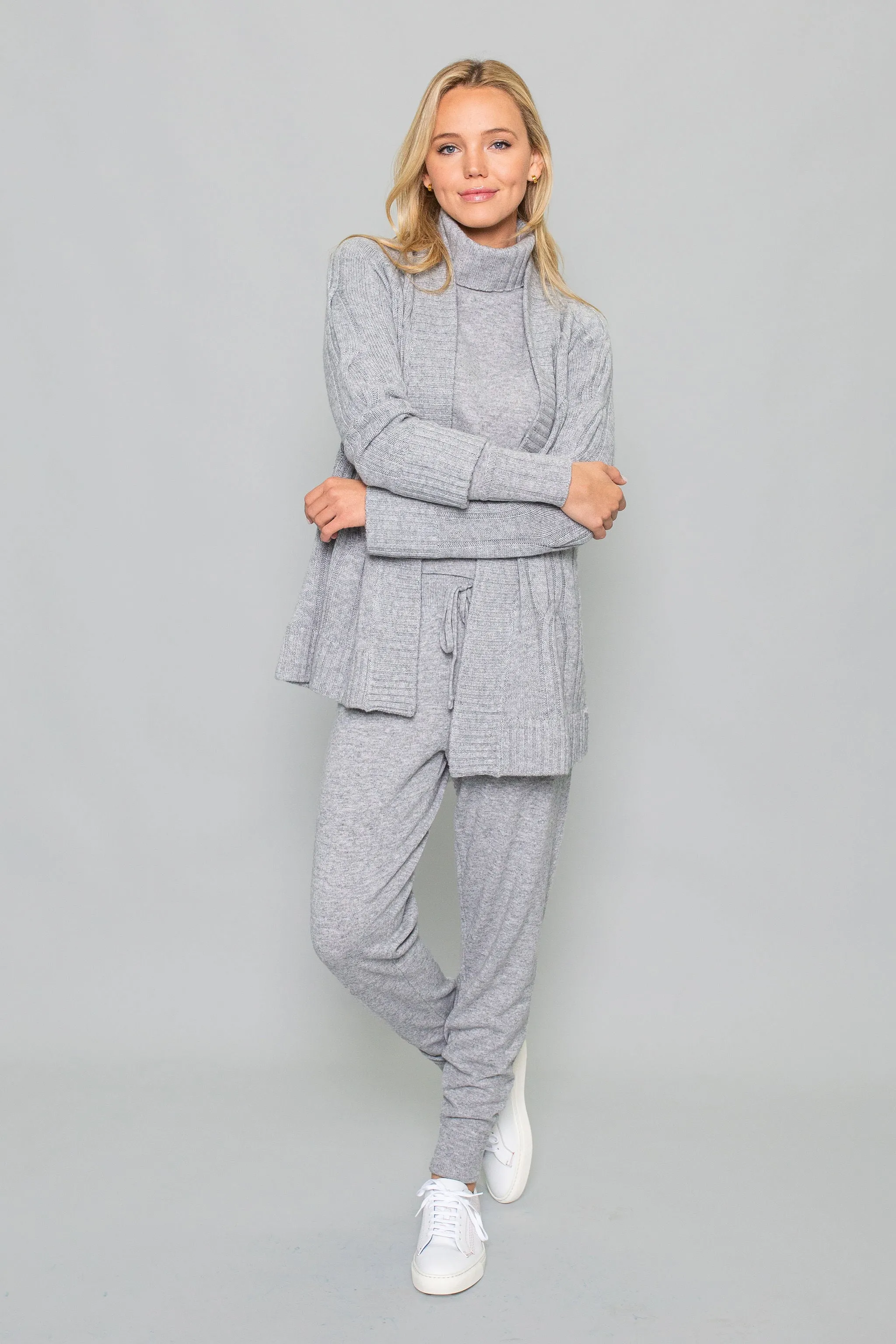 Cashmere Jogger - Gray