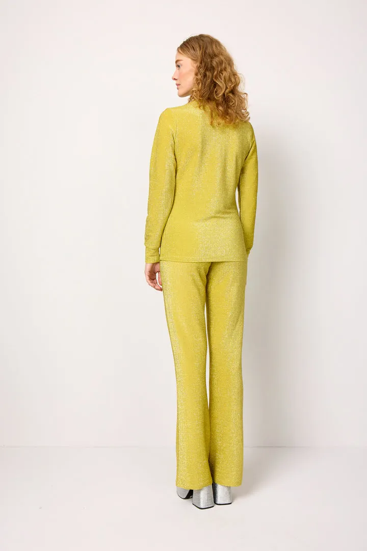 Cattia Blouse - Golden lime