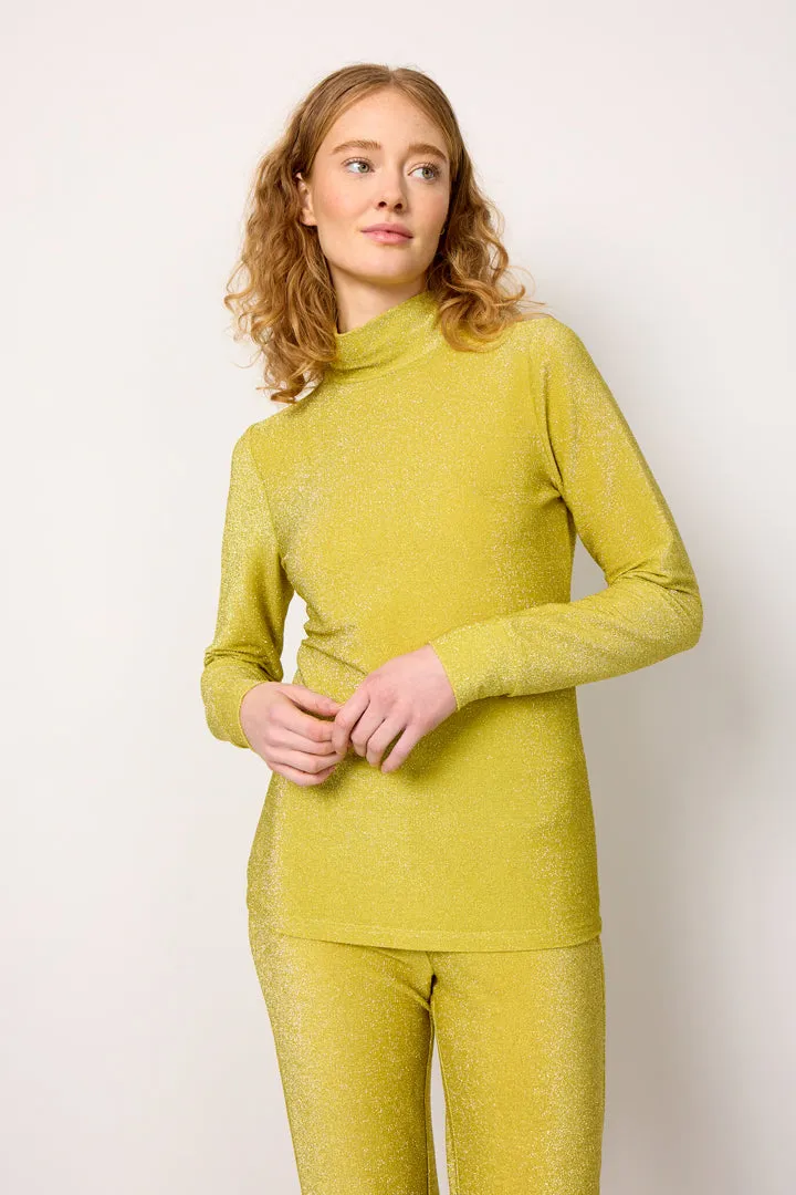 Cattia Blouse - Golden lime