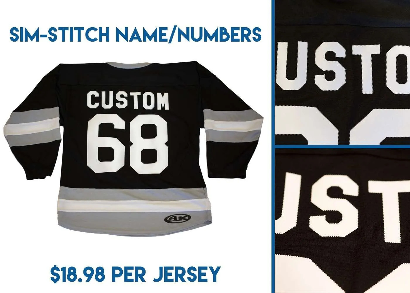 Columbus Blue Jackets Custom Third Jersey