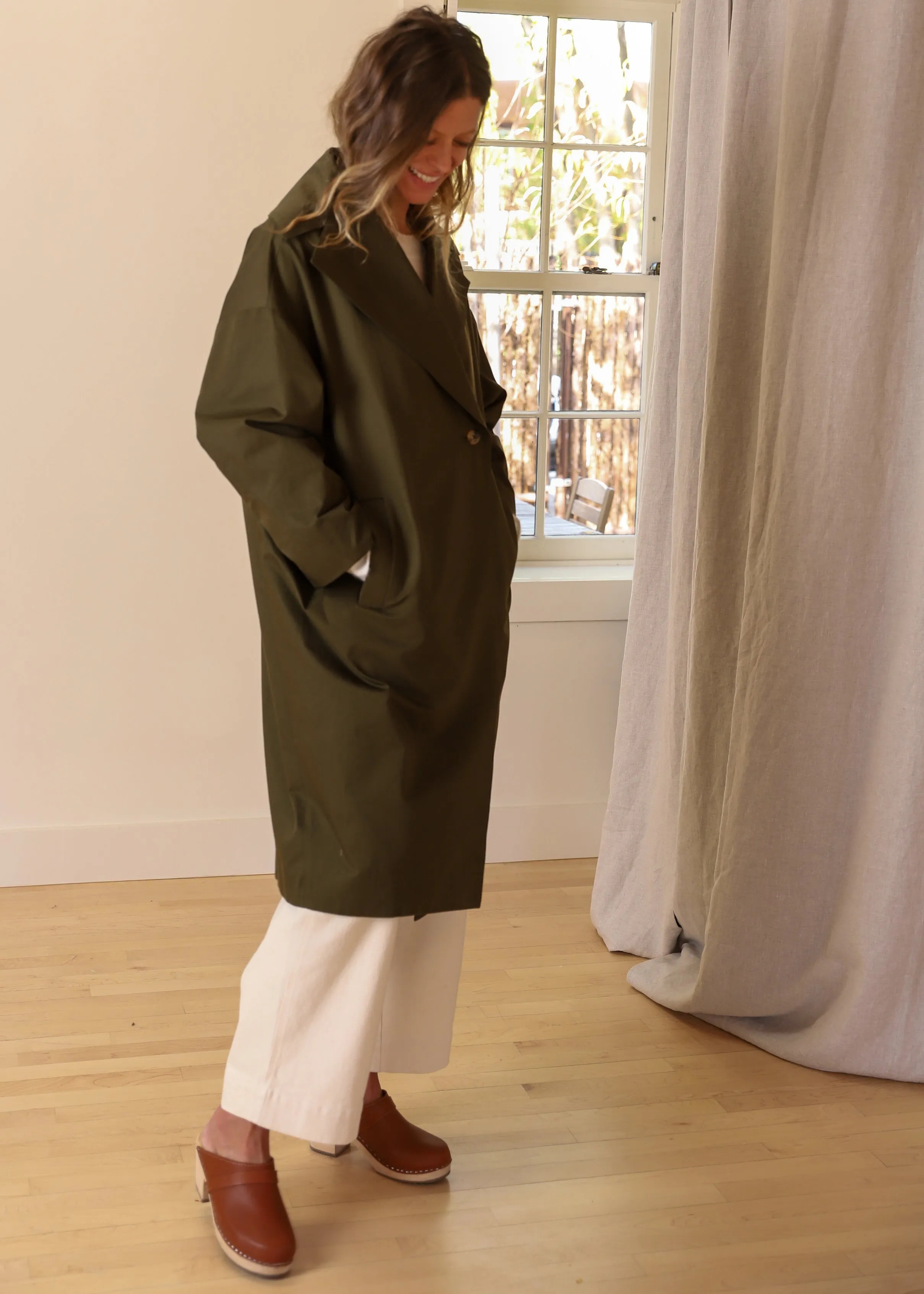 Delwyn Coat Twill