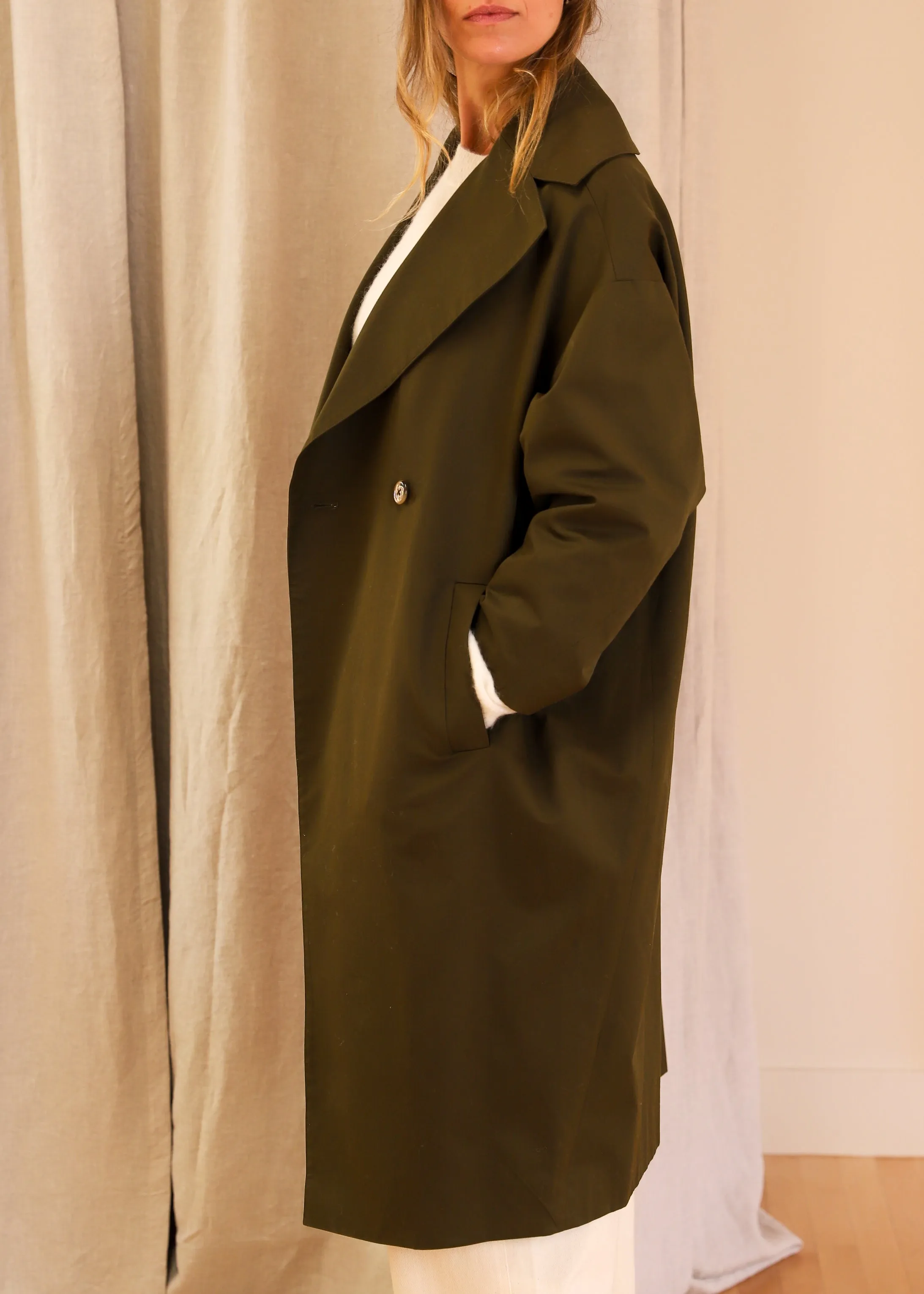 Delwyn Coat Twill