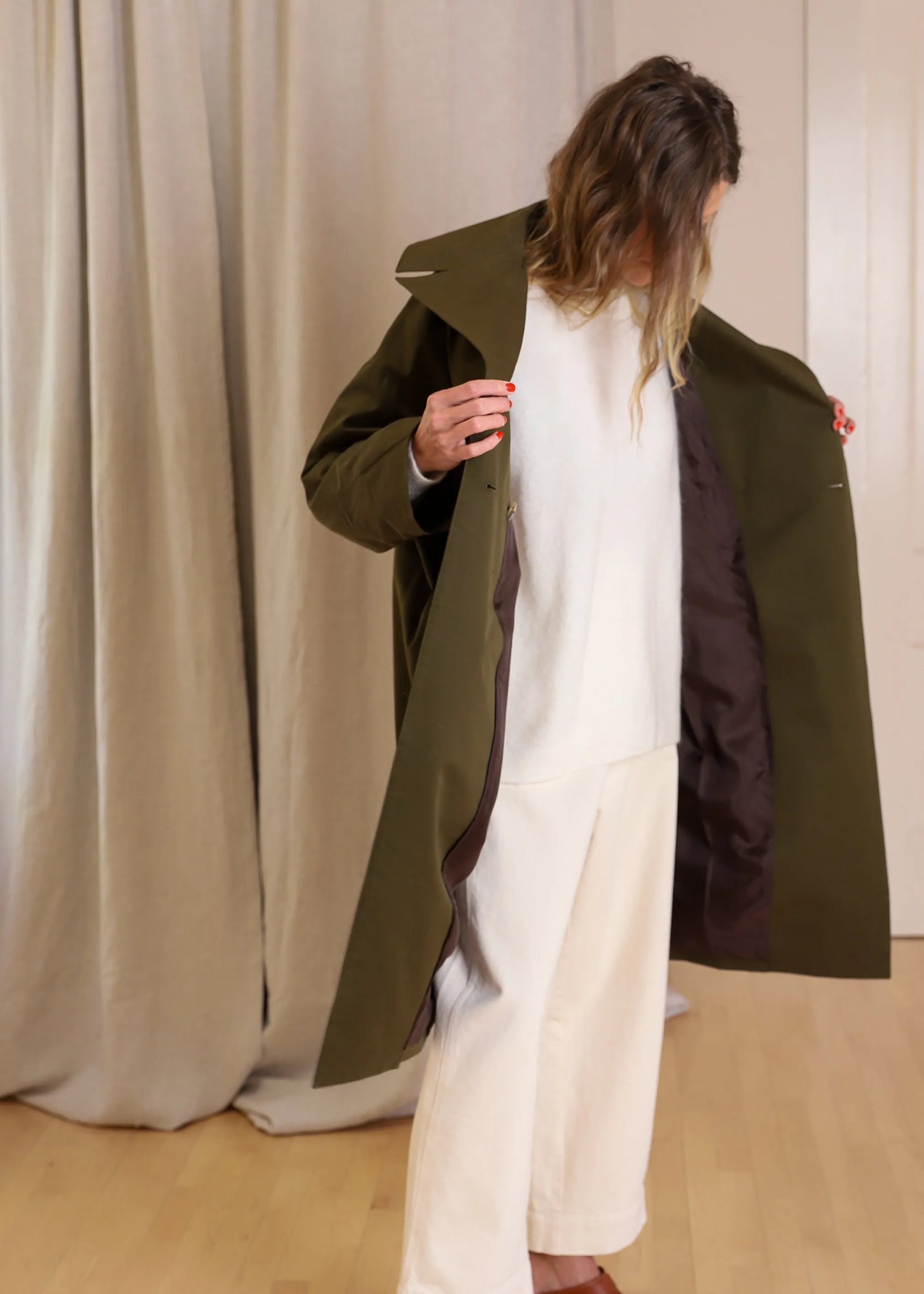 Delwyn Coat Twill