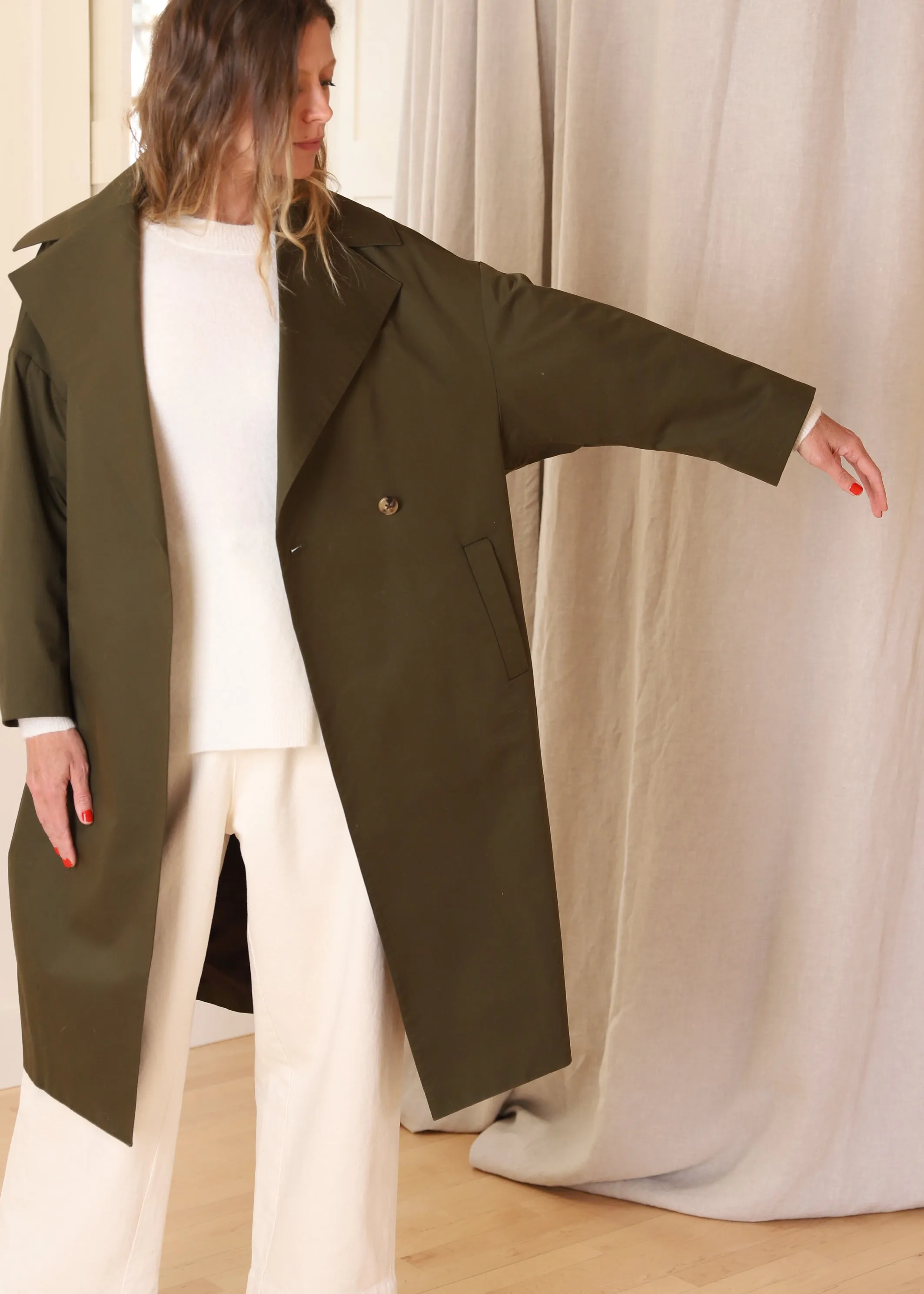 Delwyn Coat Twill