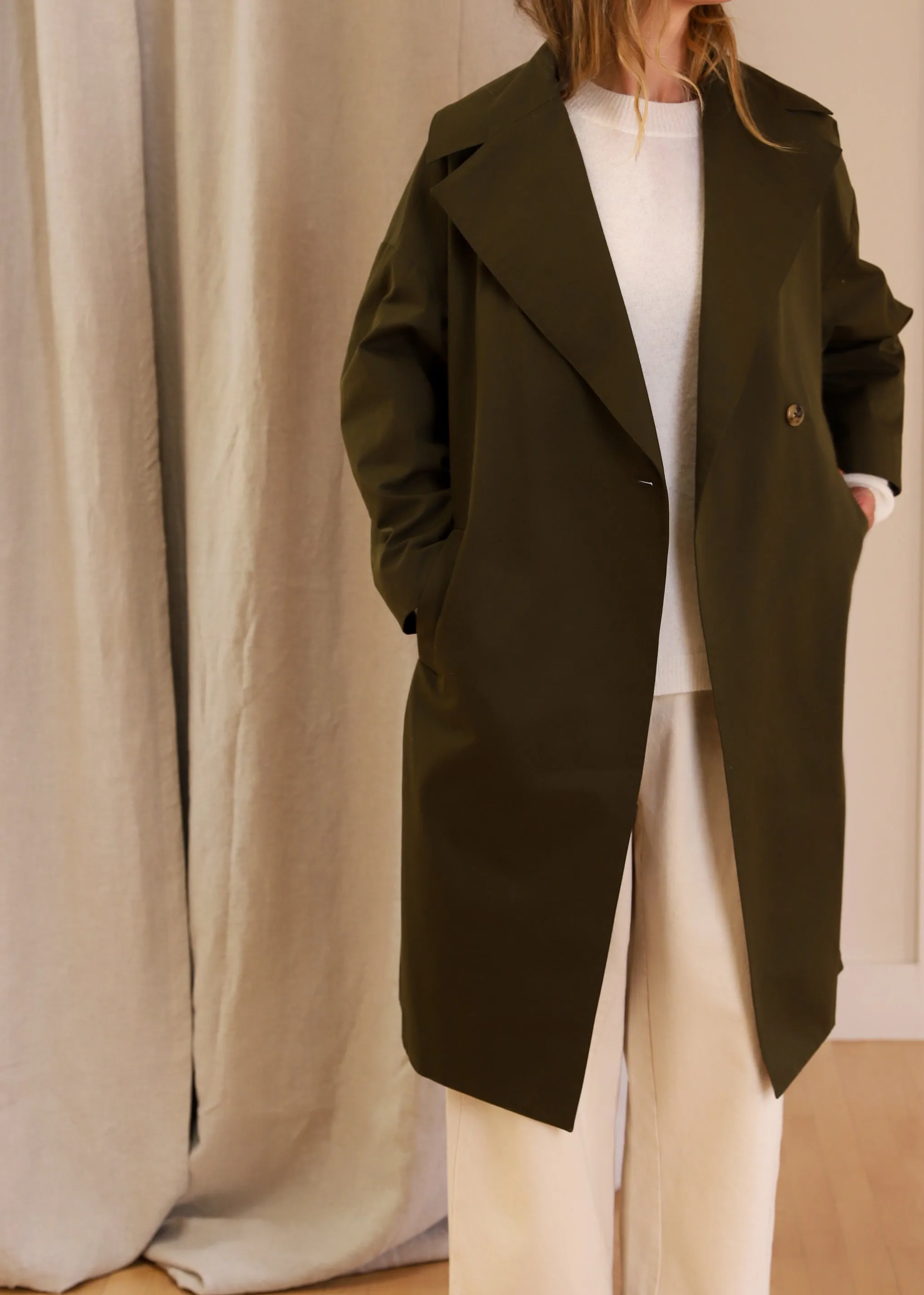 Delwyn Coat Twill