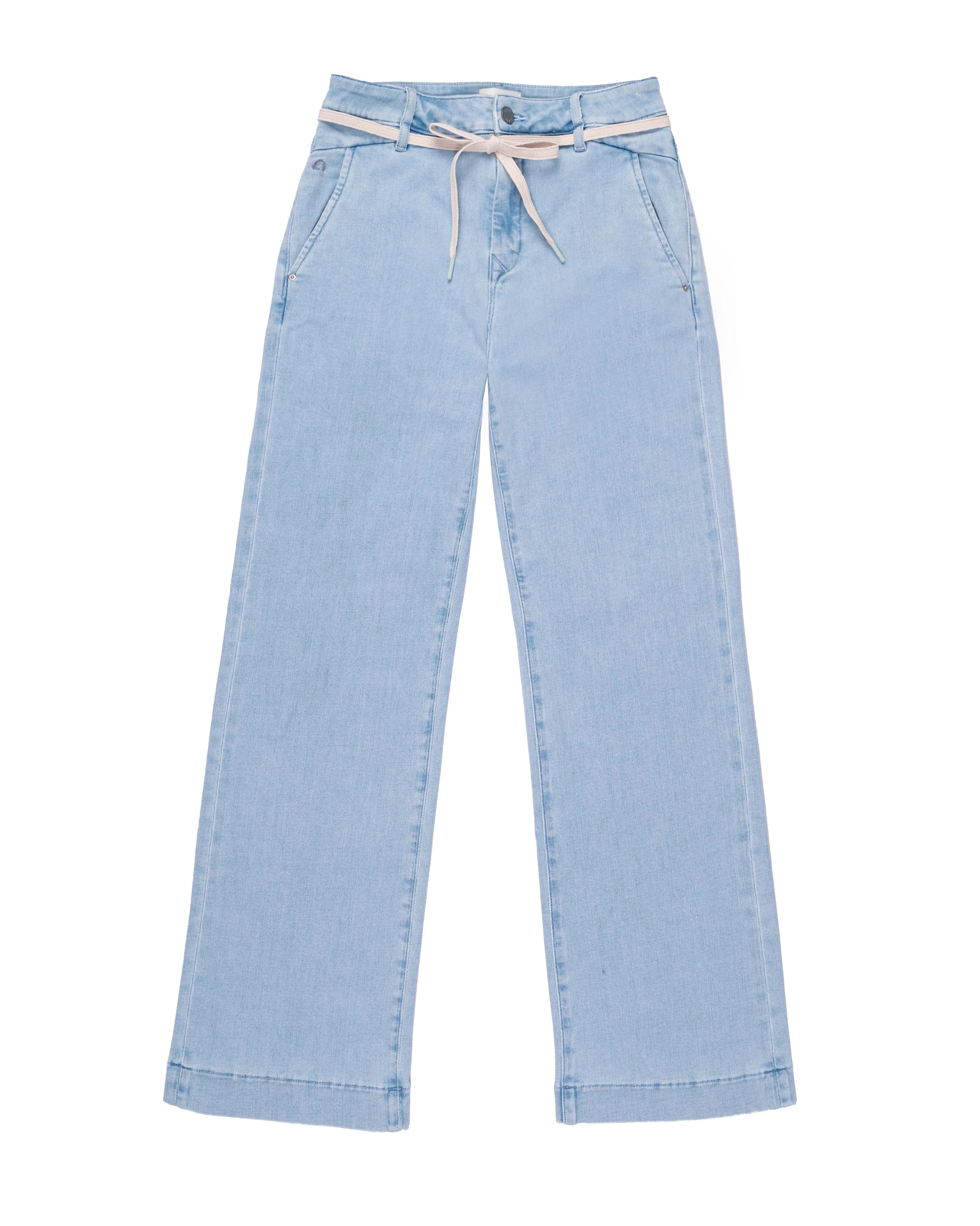 Dew Cropped Jeans Bright Denim