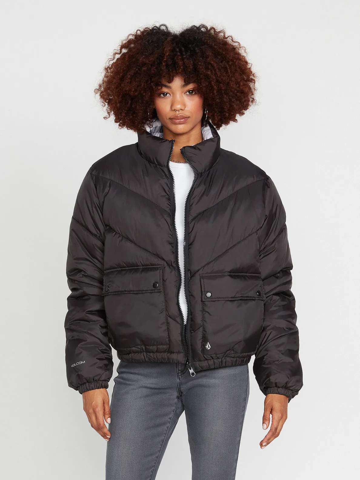 DOWN'N PUFF JACKET - BLACK