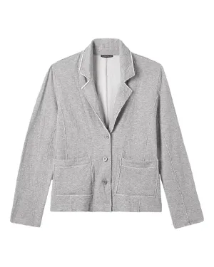 Eileen Fisher Double Layer Cotton Blazer