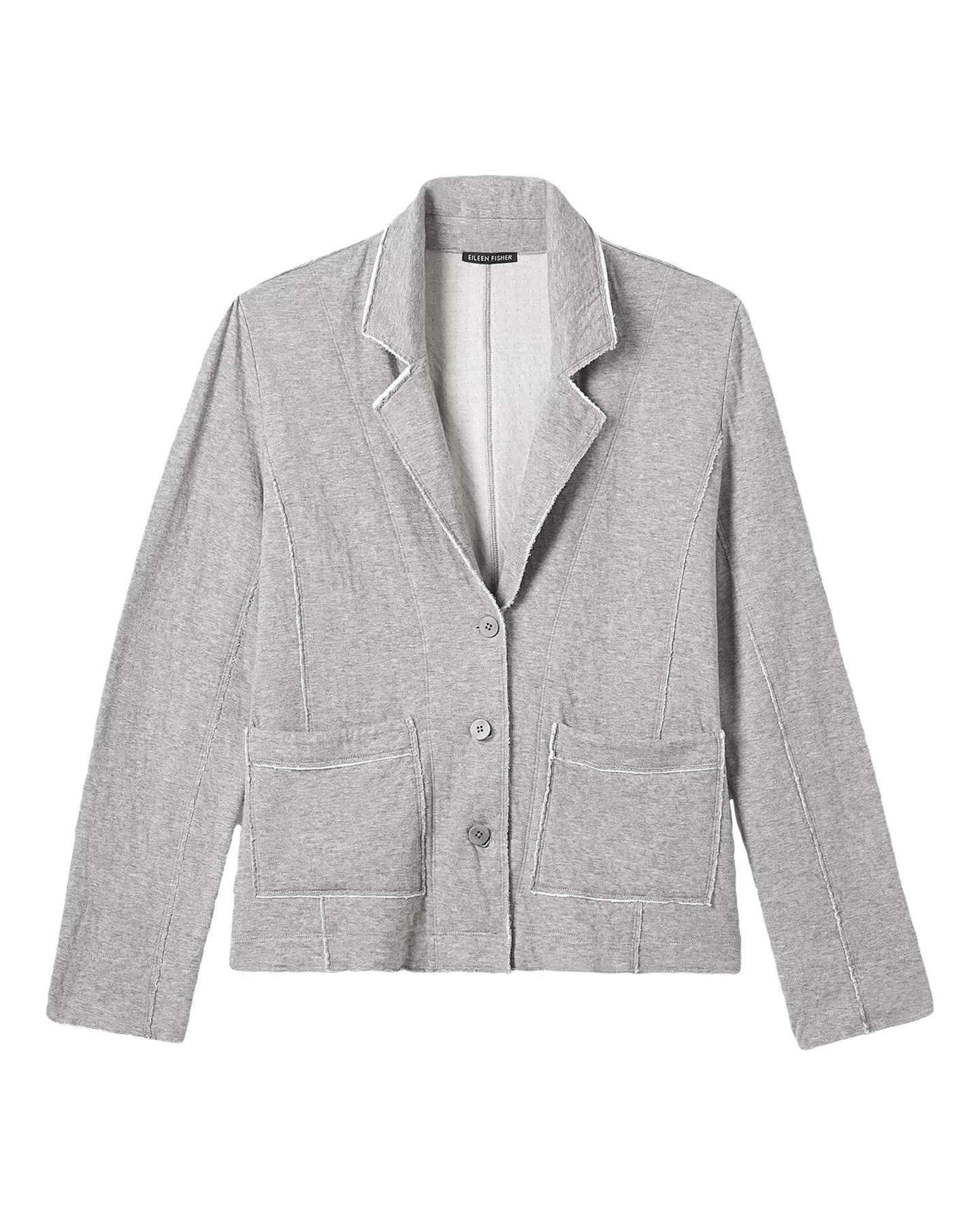 Eileen Fisher Double Layer Cotton Blazer