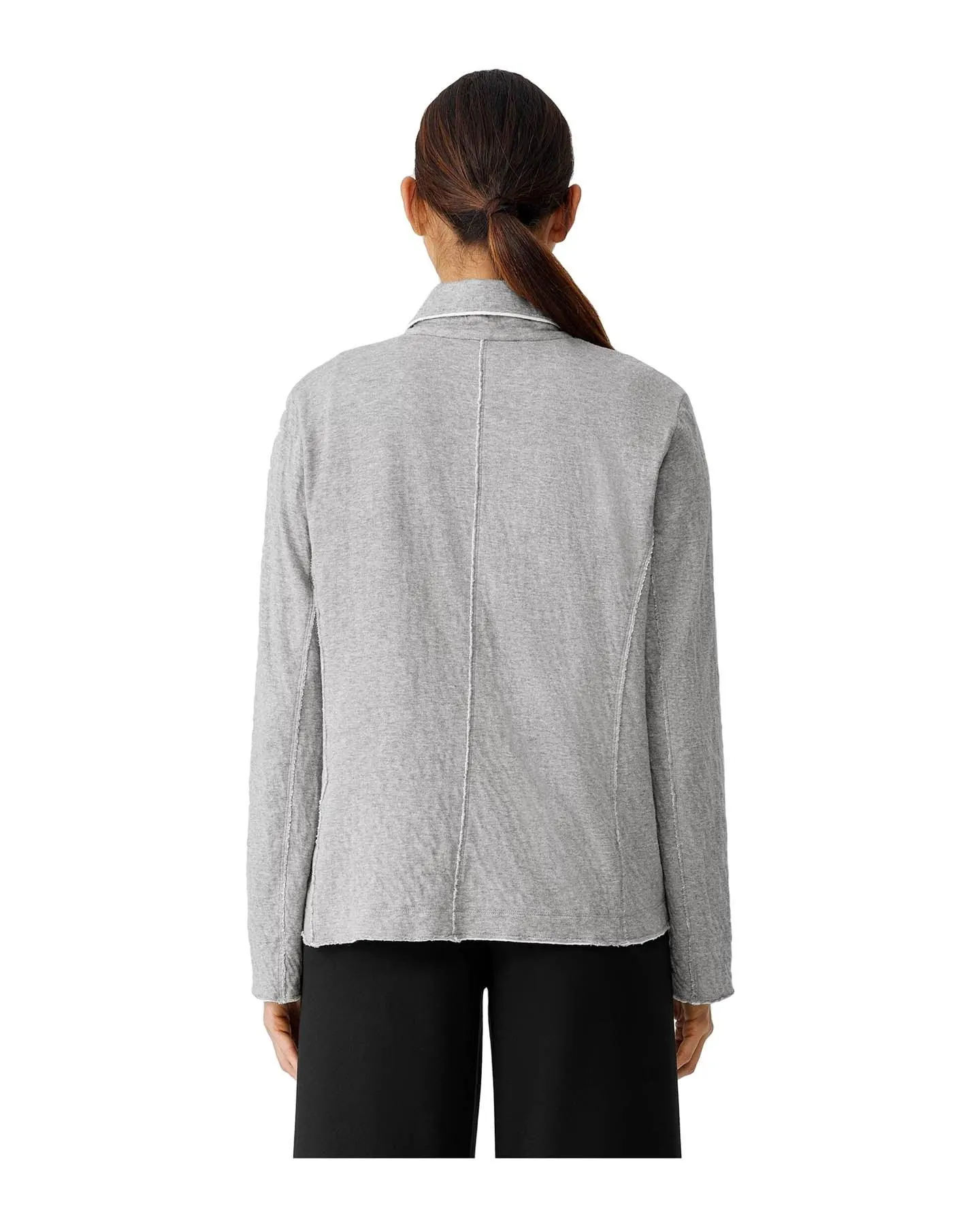 Eileen Fisher Double Layer Cotton Blazer