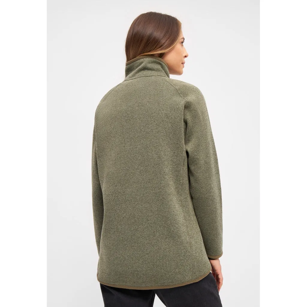 Eleana Fleece - Army Grøn