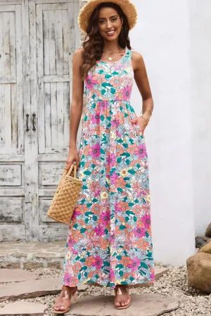 Emma Maxi Dress with Pockets