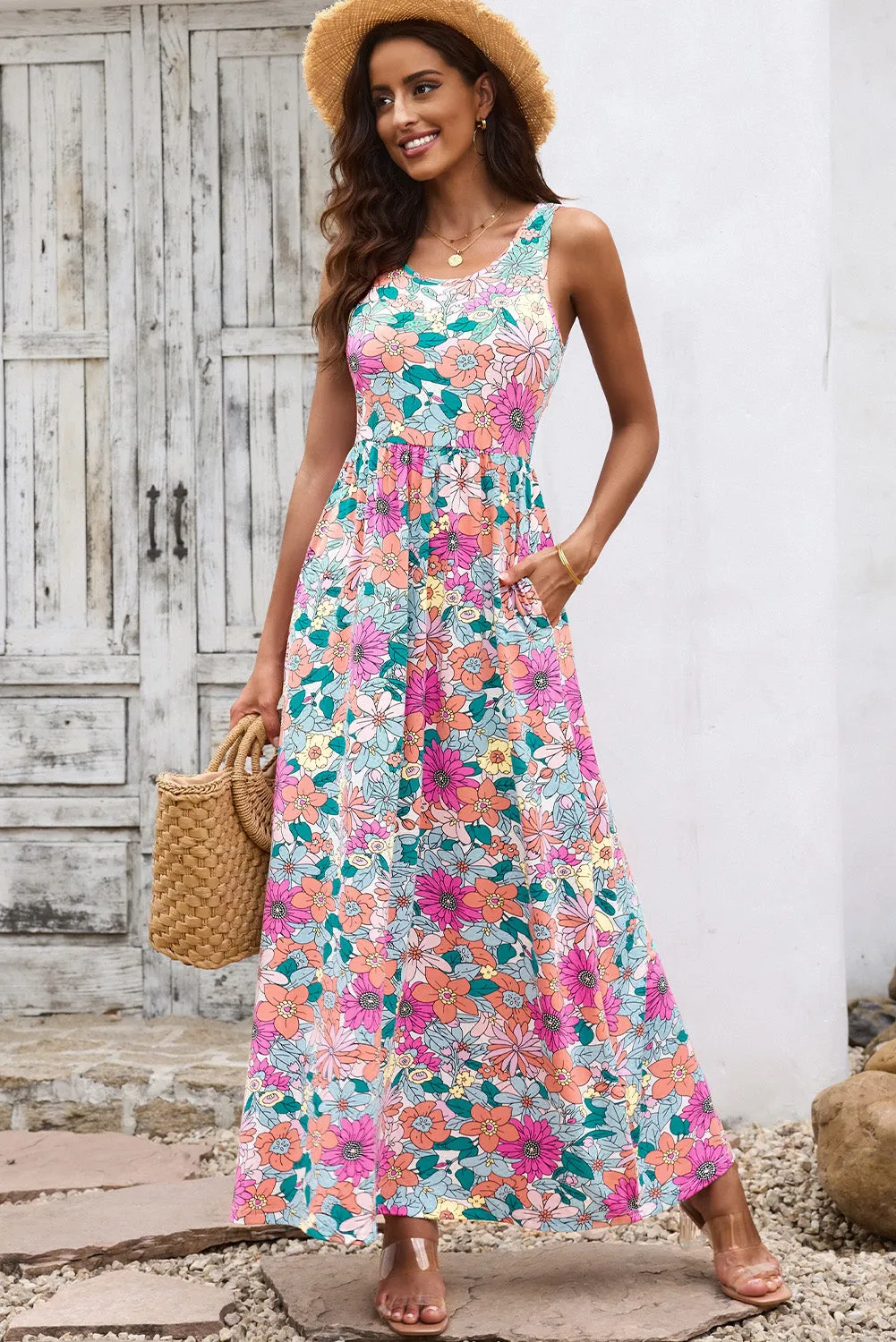 Emma Maxi Dress with Pockets