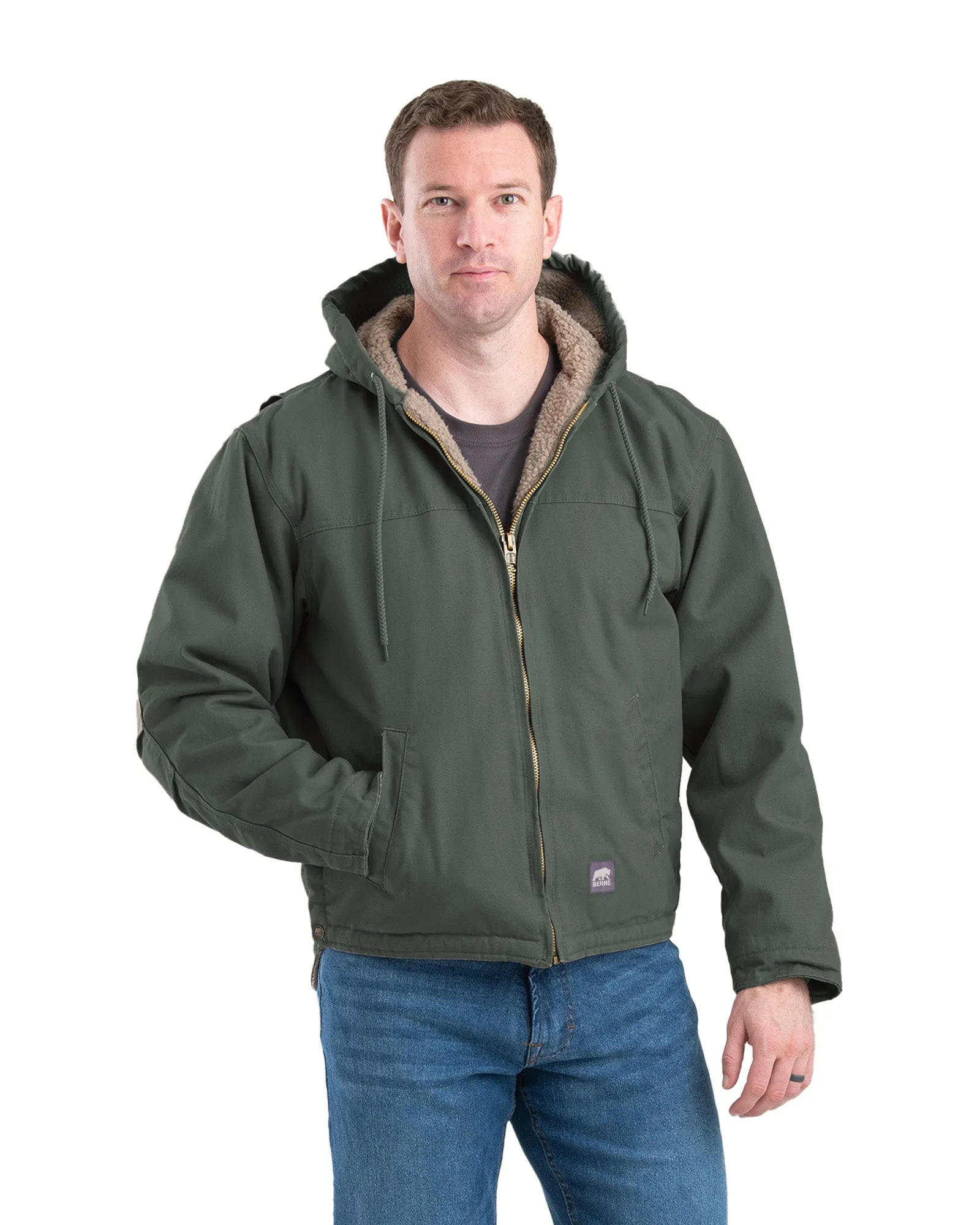 Heartland Washed Duck Hooded Work Coat