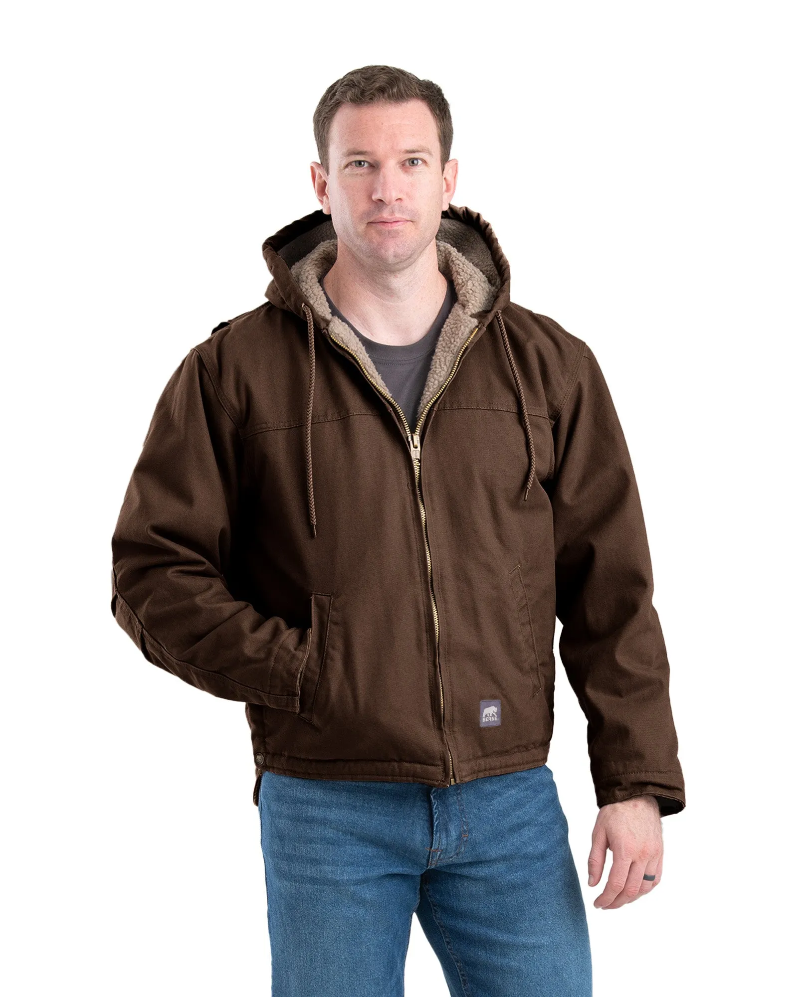 Heartland Washed Duck Hooded Work Coat