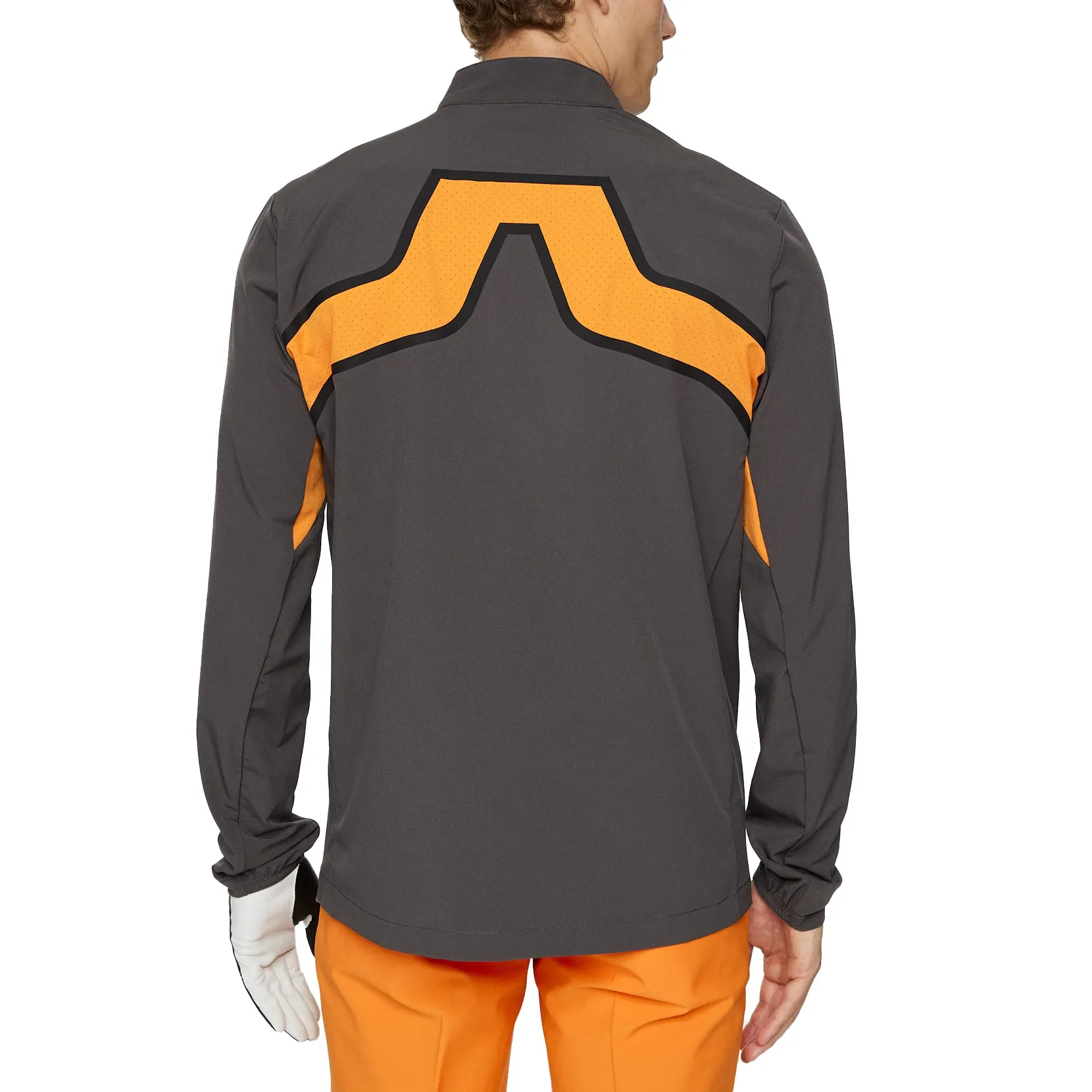 J.Lindeberg KV Hybrid Golf Jacket - Asphalt