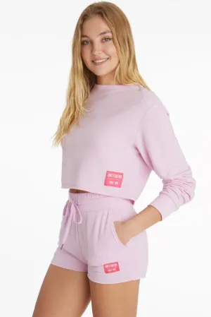 Juicy Couture - Boxy Pullover in Lilac