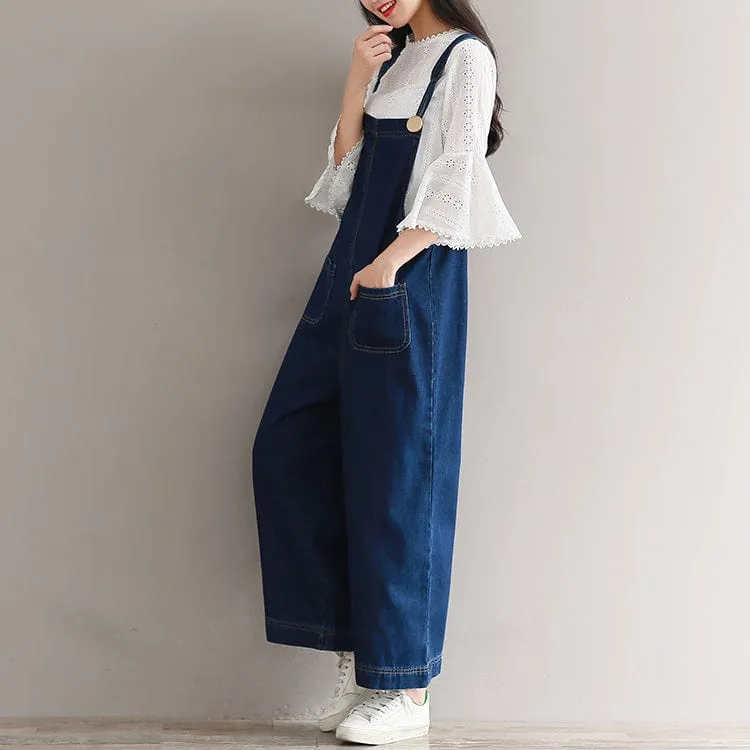 Kylie Oversized Denim Overall