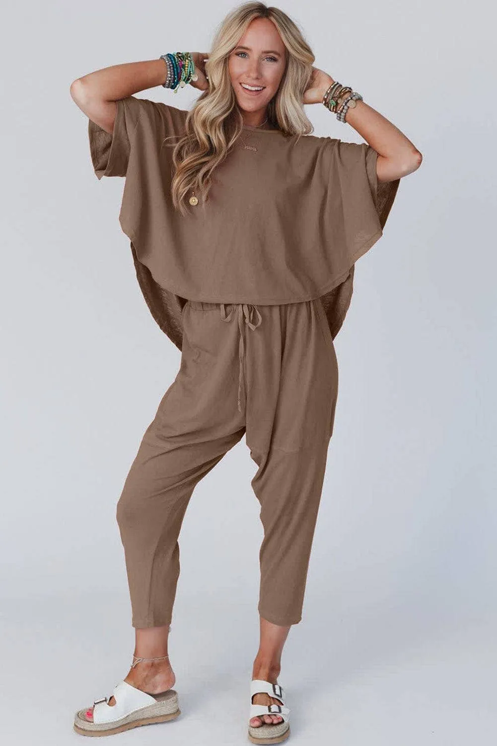 Madeline Crop Pants Set