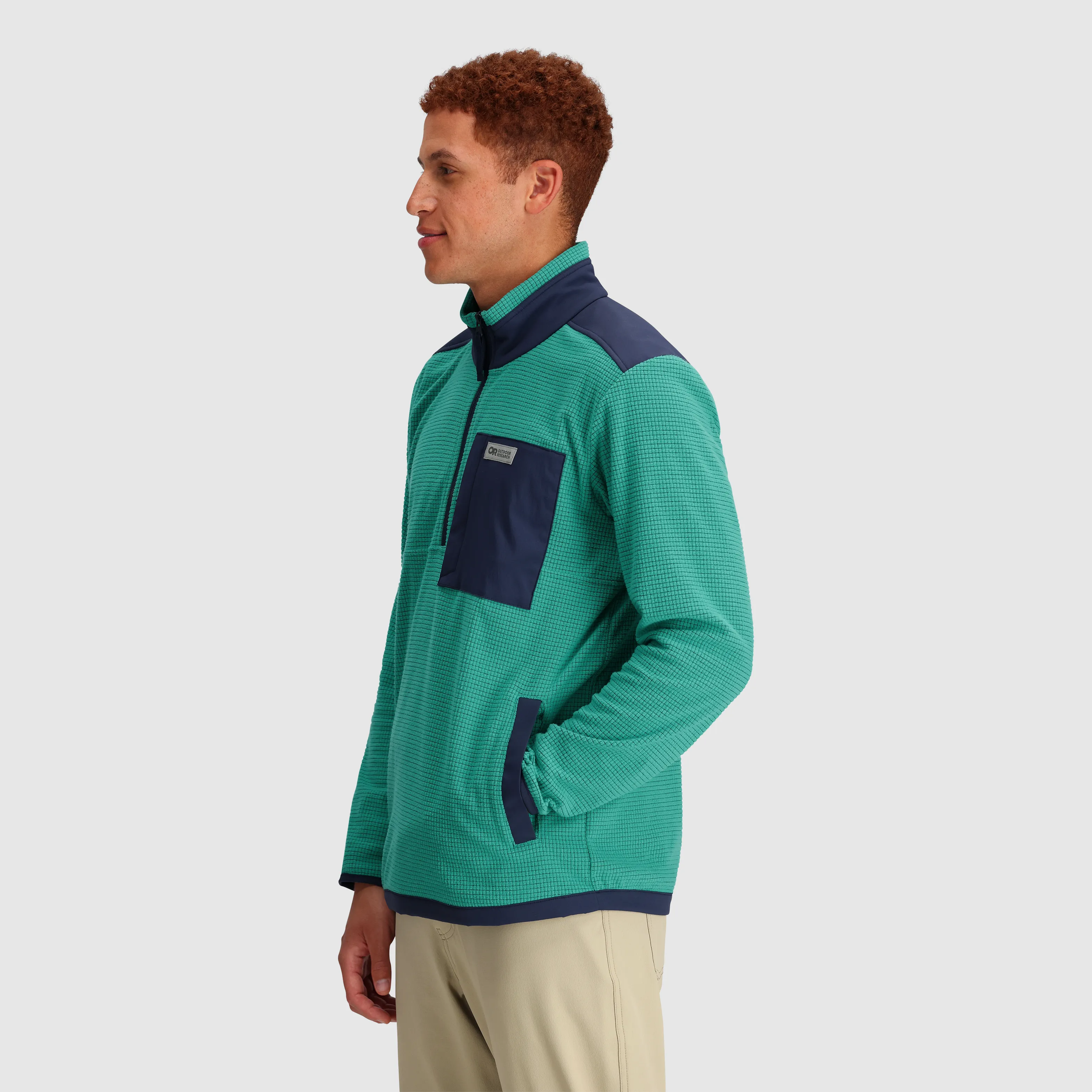 Men's Trail Mix Quarter Zip Pullover - Final Sale