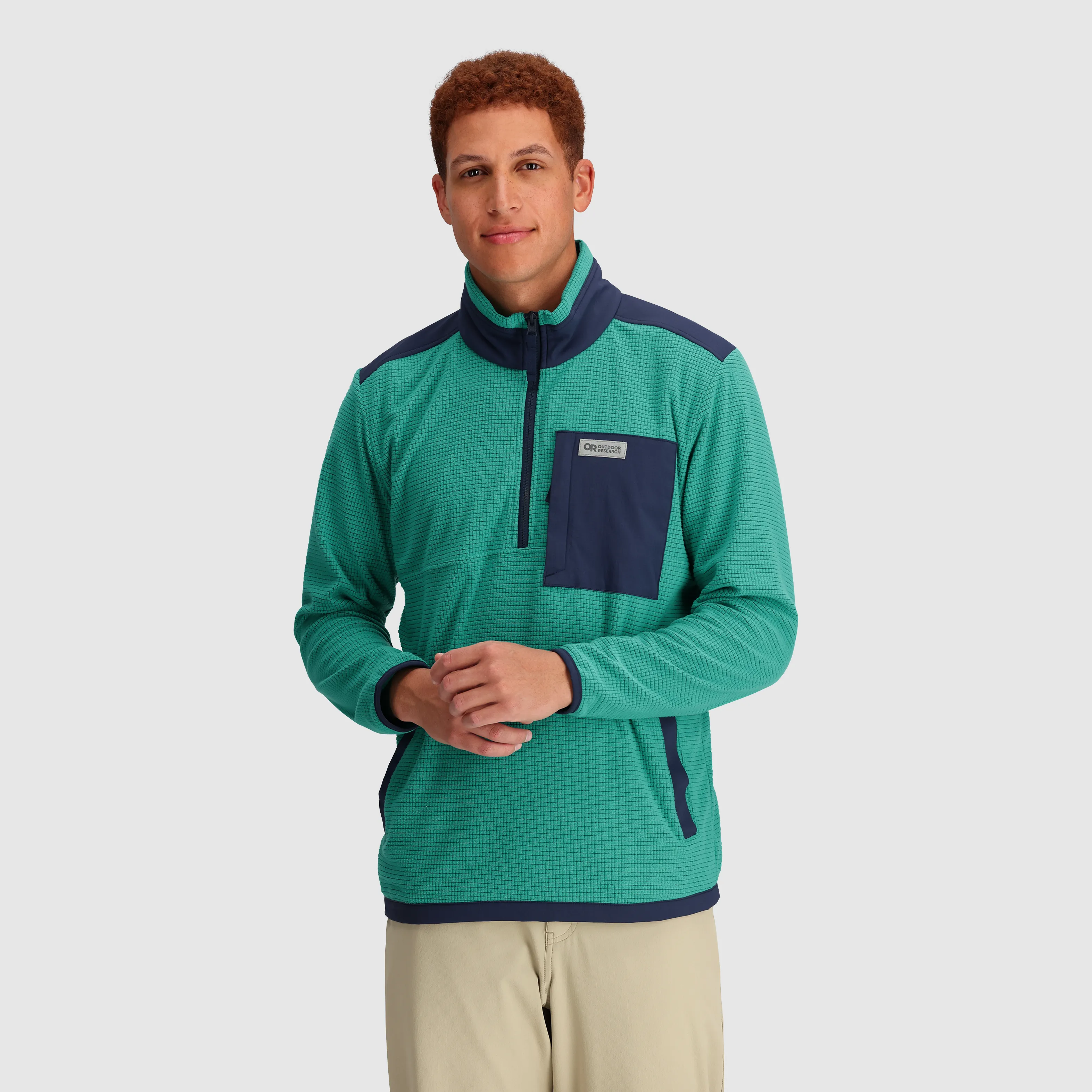 Men's Trail Mix Quarter Zip Pullover - Final Sale