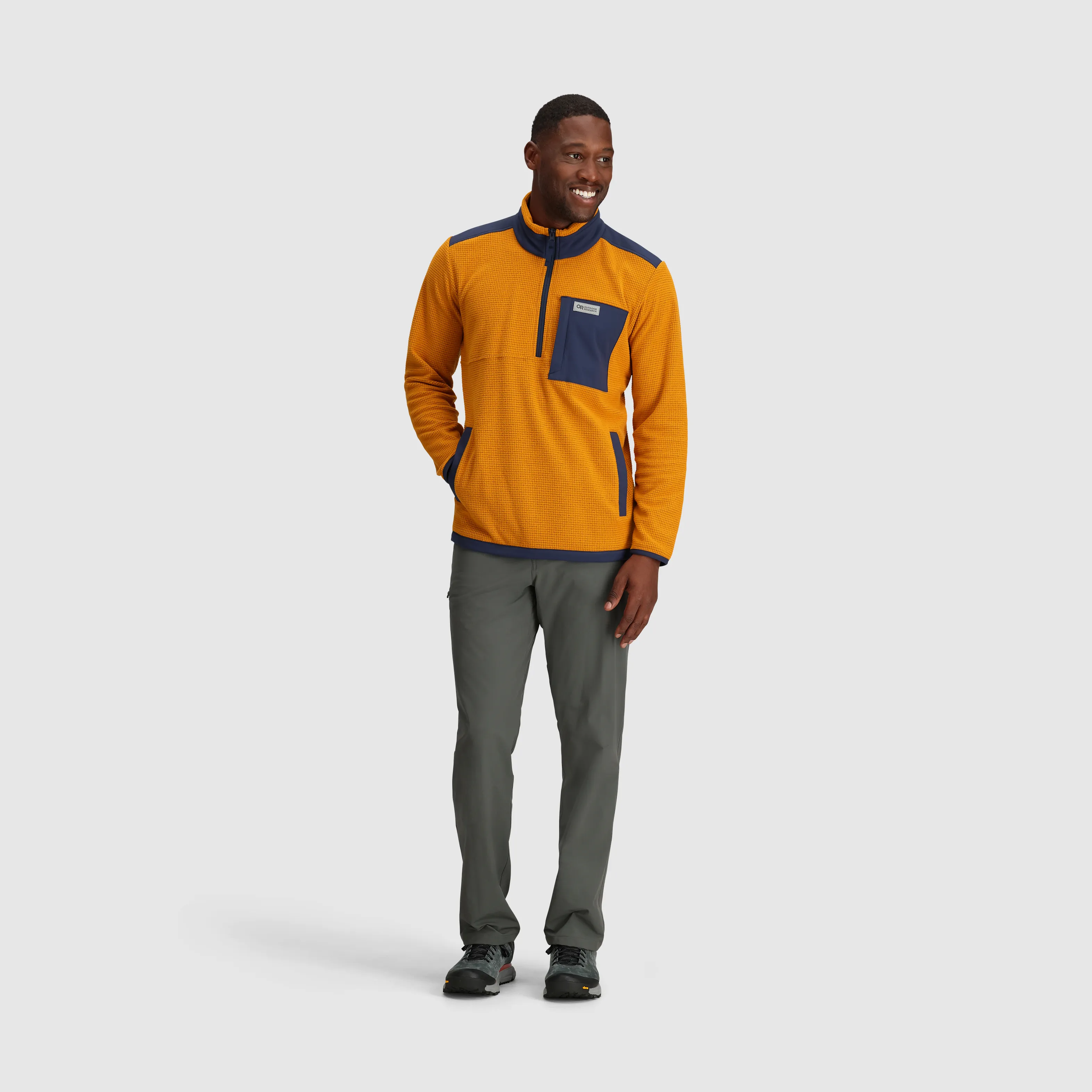 Men's Trail Mix Quarter Zip Pullover - Final Sale