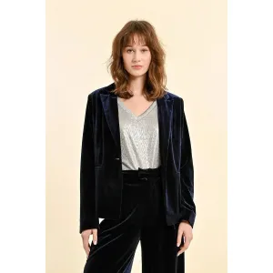 Molly Bracken Velvet Blazer