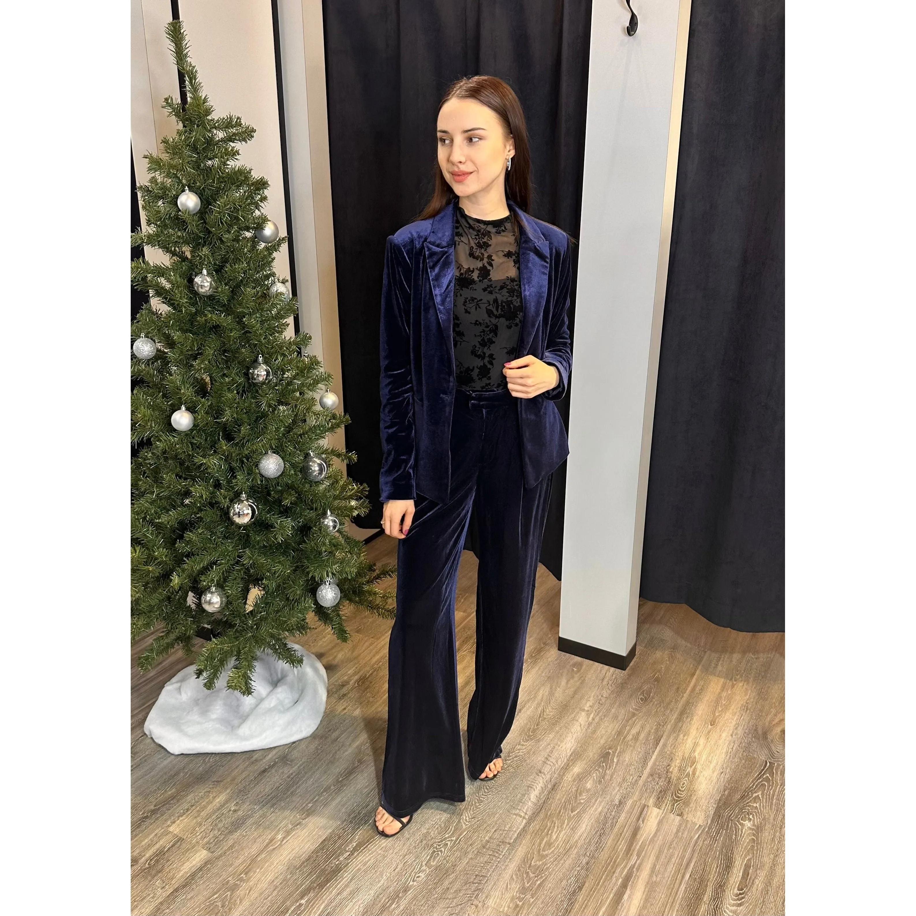 Molly Bracken Velvet Blazer