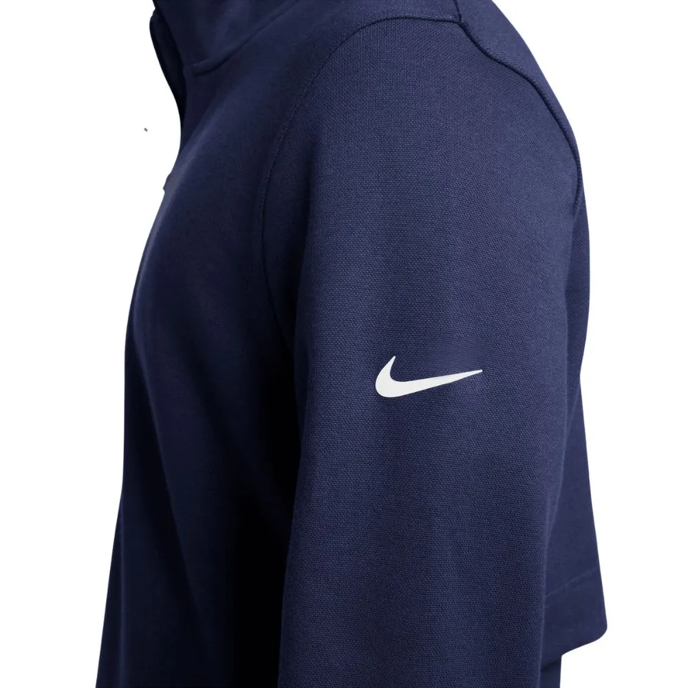 Nike Tour 1/2 Zip Pique Pullover Golf Top 2024 - FQ0472 410