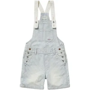 Pepe Jeans Teen Girls Pitch Overalls Hickory Denim