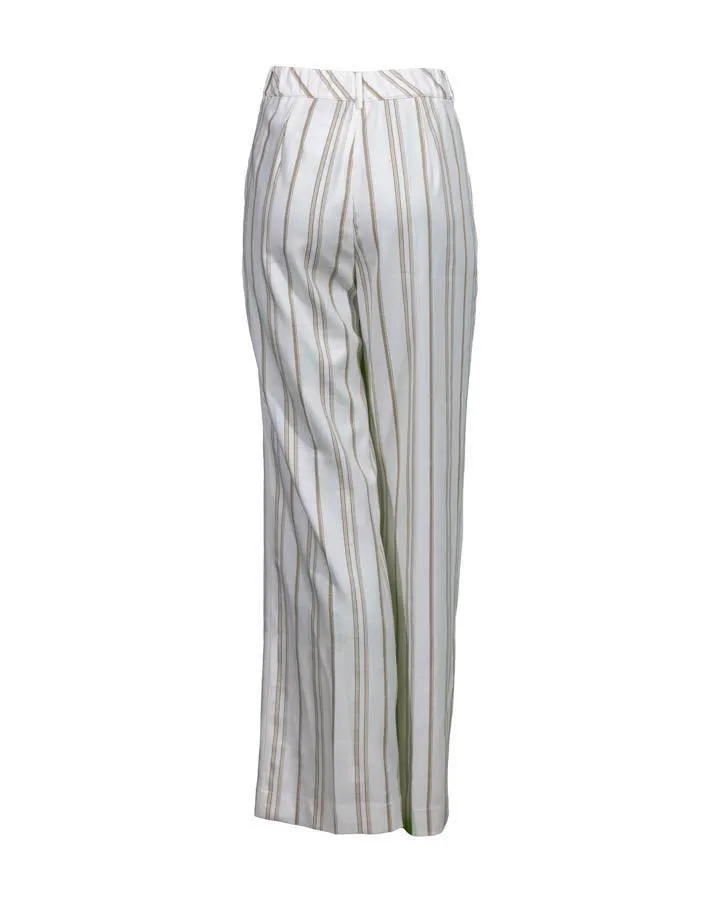 Purotatto Striped Wide Leg Pants