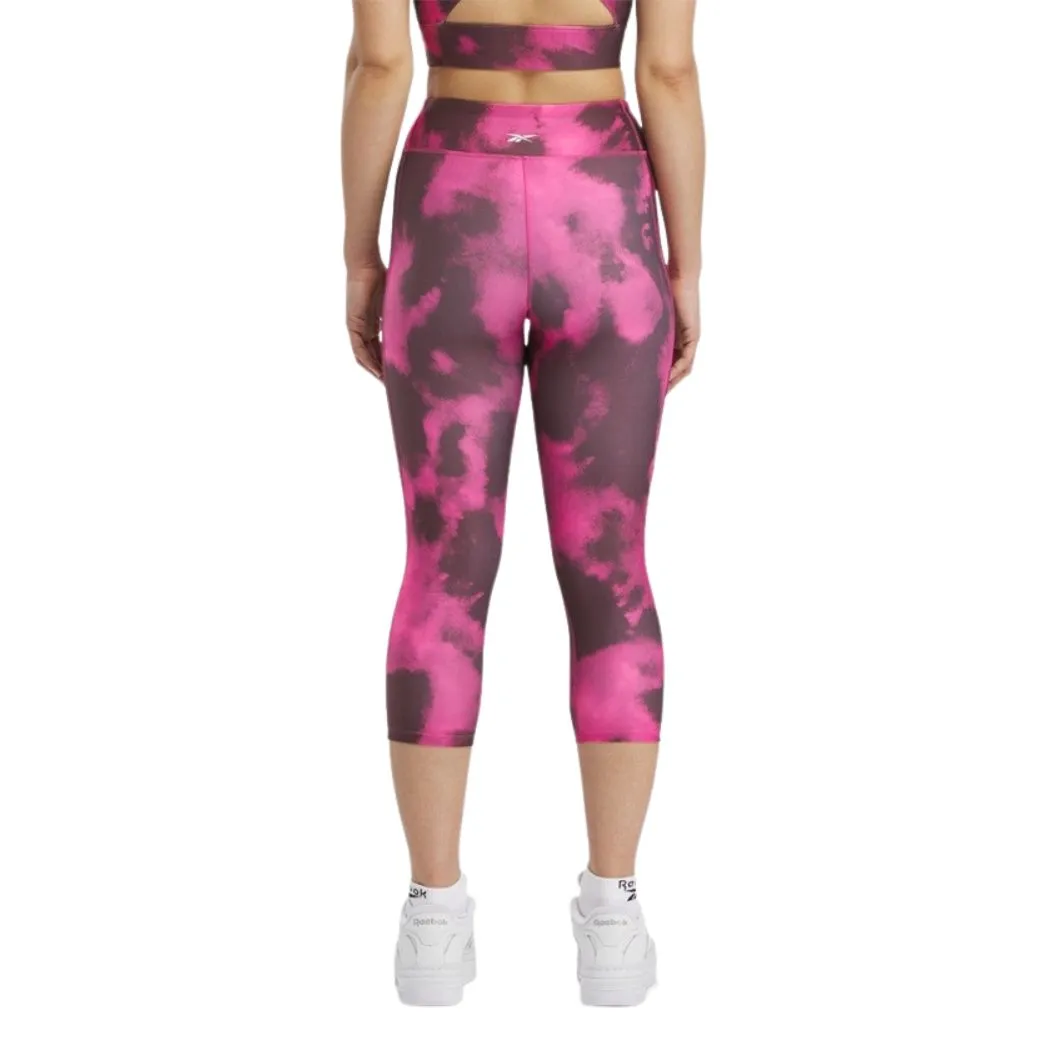 reebok Identity Train Allover Print Capri Women's Leggings