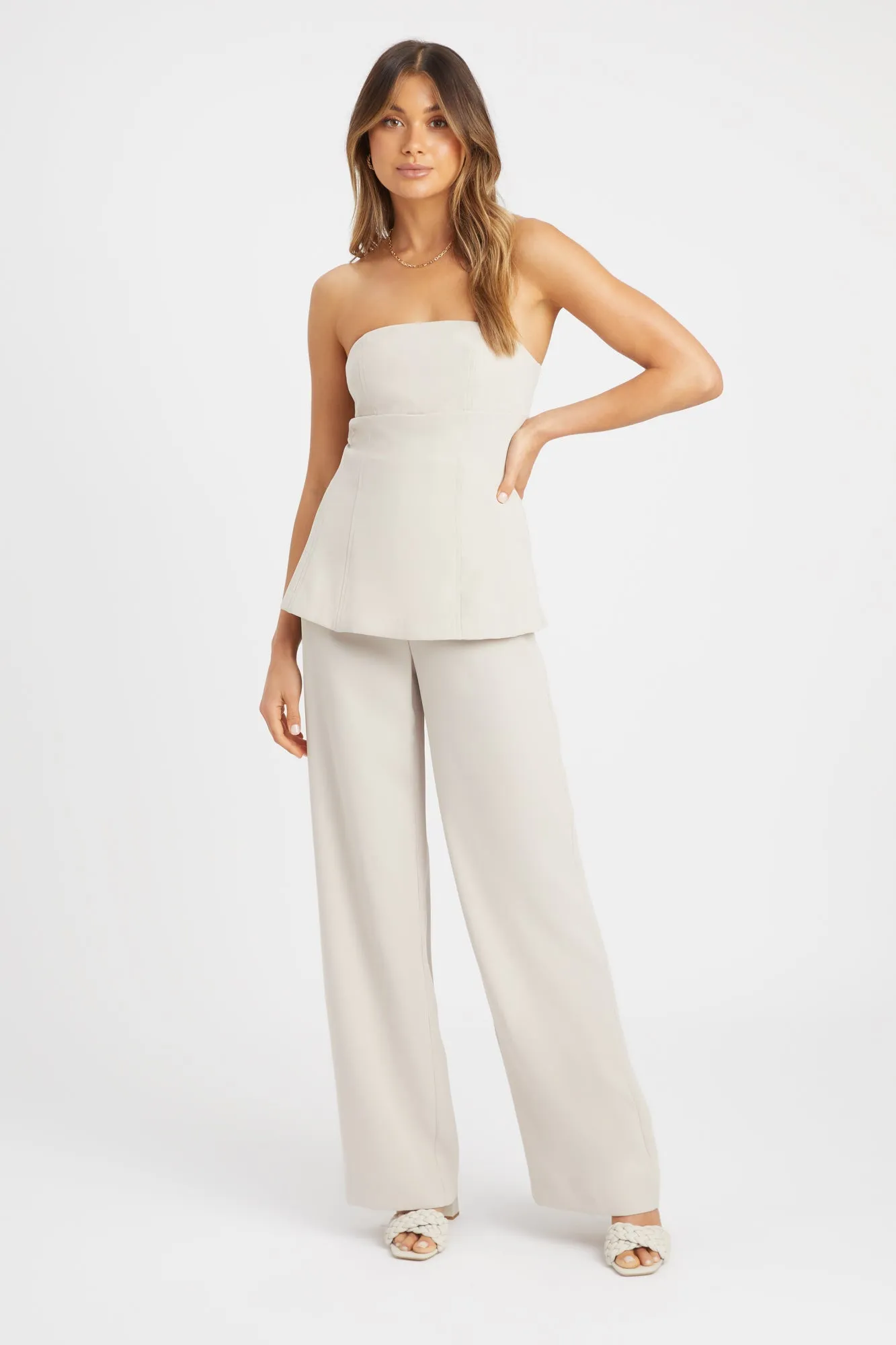 Serge Strapless Top