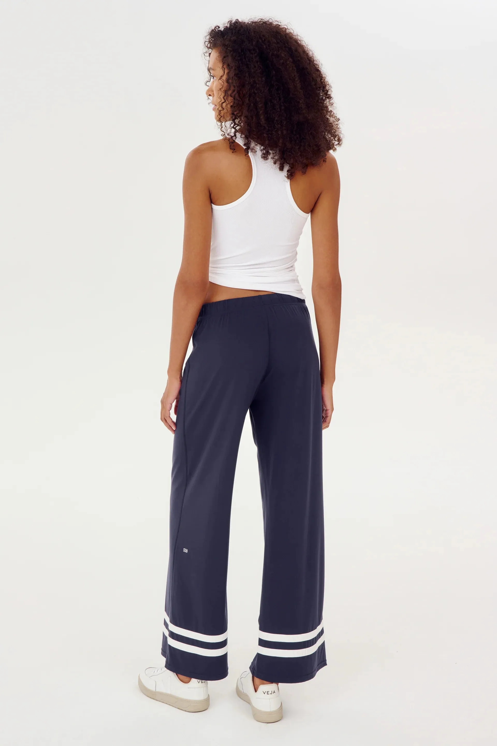 SPLITS59 | Quinn Airweight Wide Leg Pant - Indigo