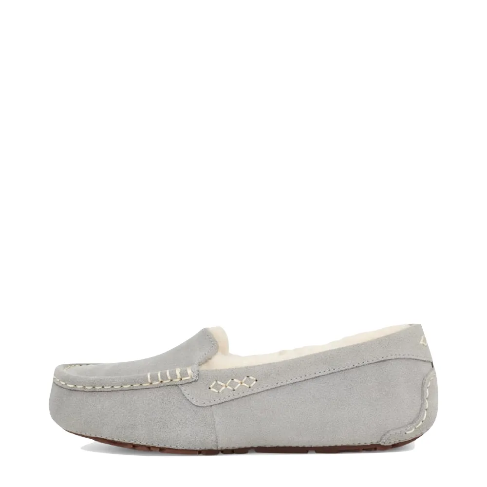 UGG Women's Ansley Sheepskin Slipper (Light Grey)