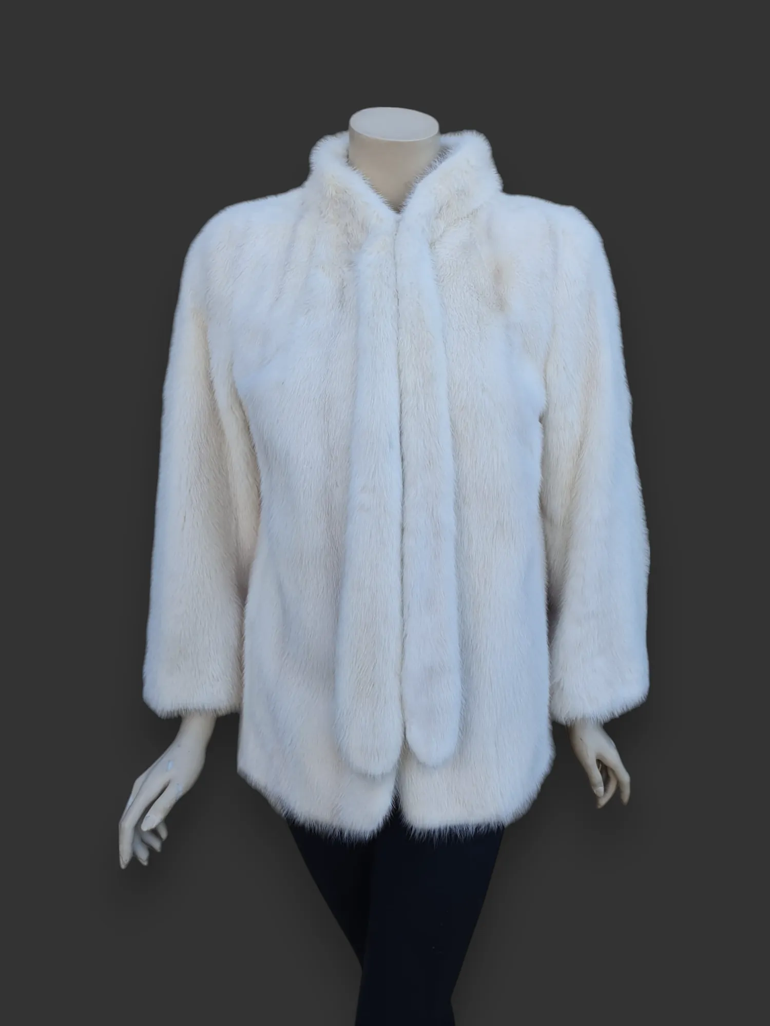 Vintage Light Mink Jacket -Medium