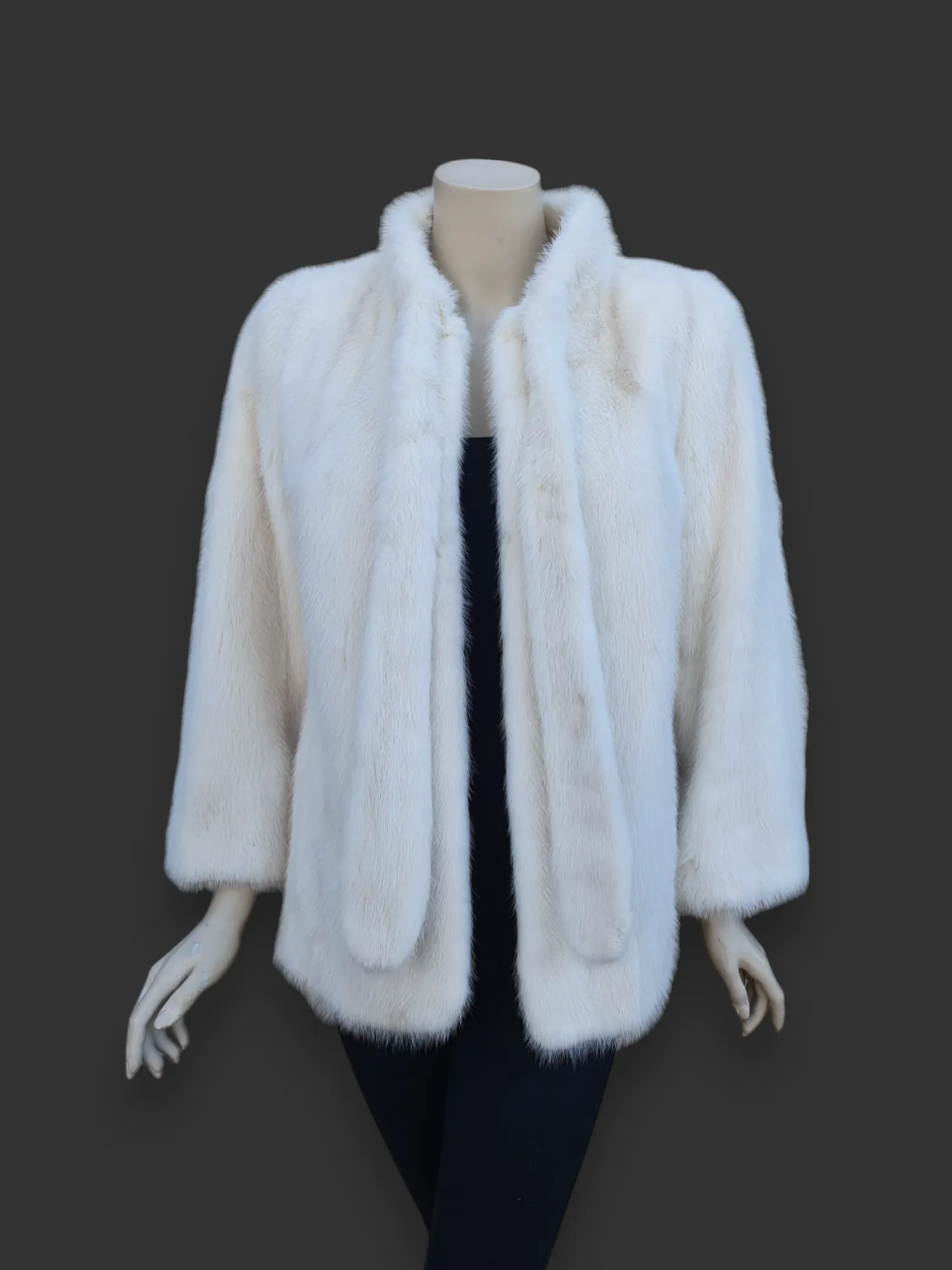 Vintage Light Mink Jacket -Medium