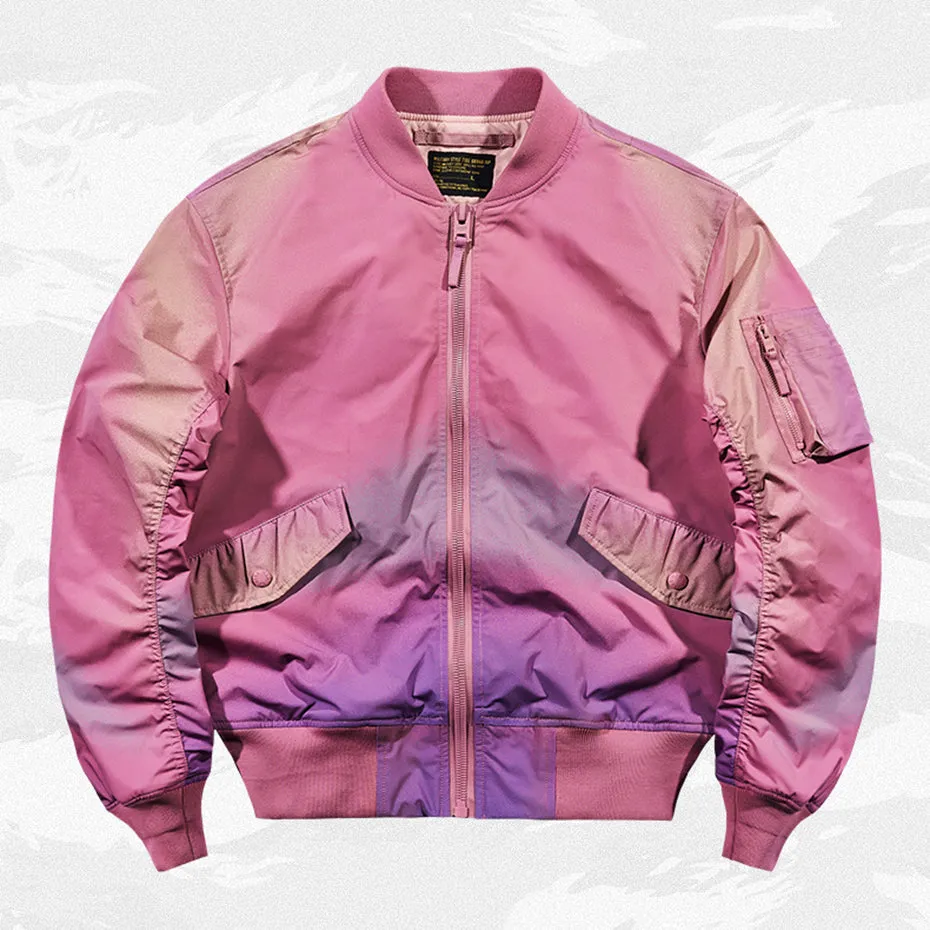 Vintage Pink Techwear Jacket