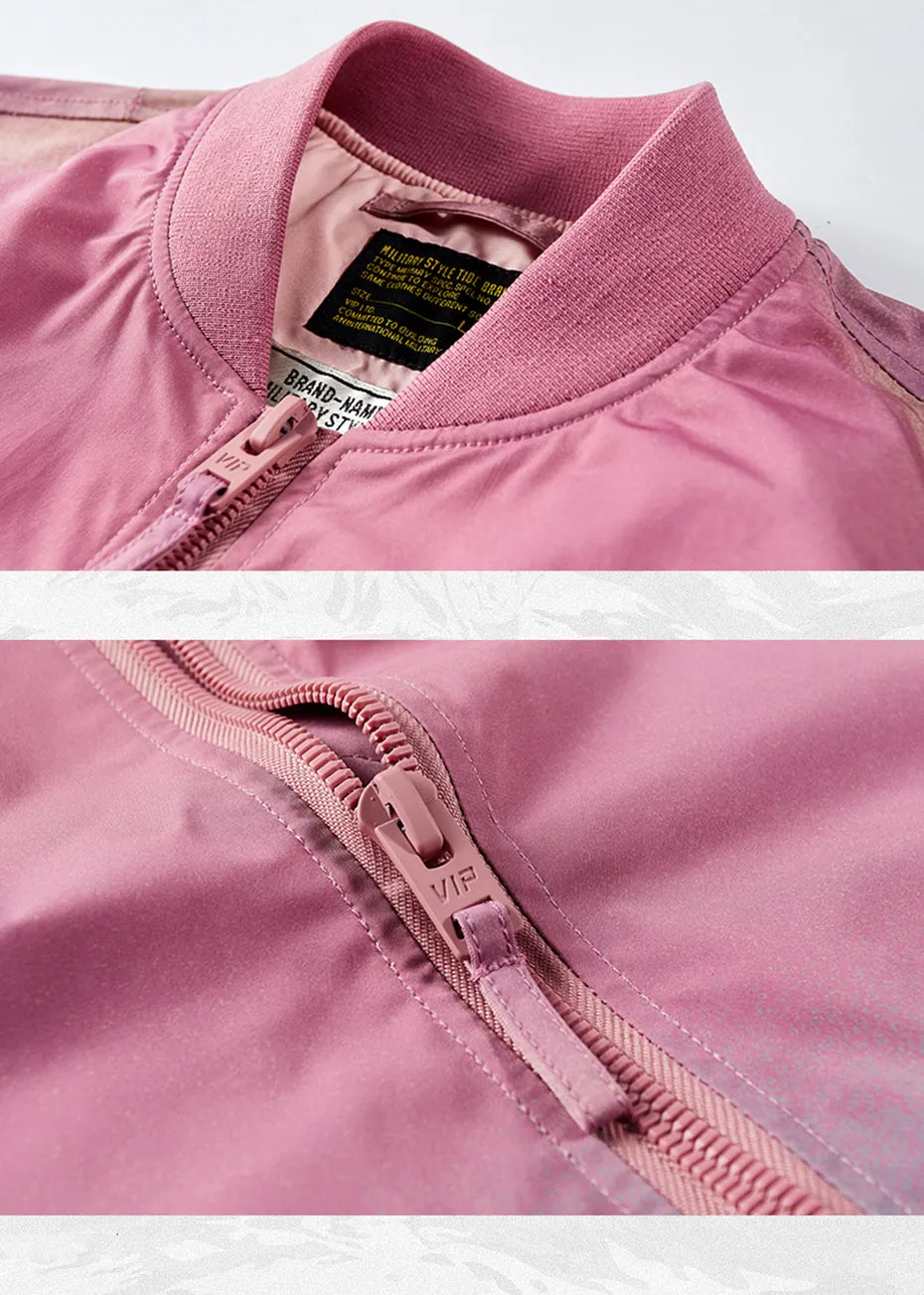 Vintage Pink Techwear Jacket