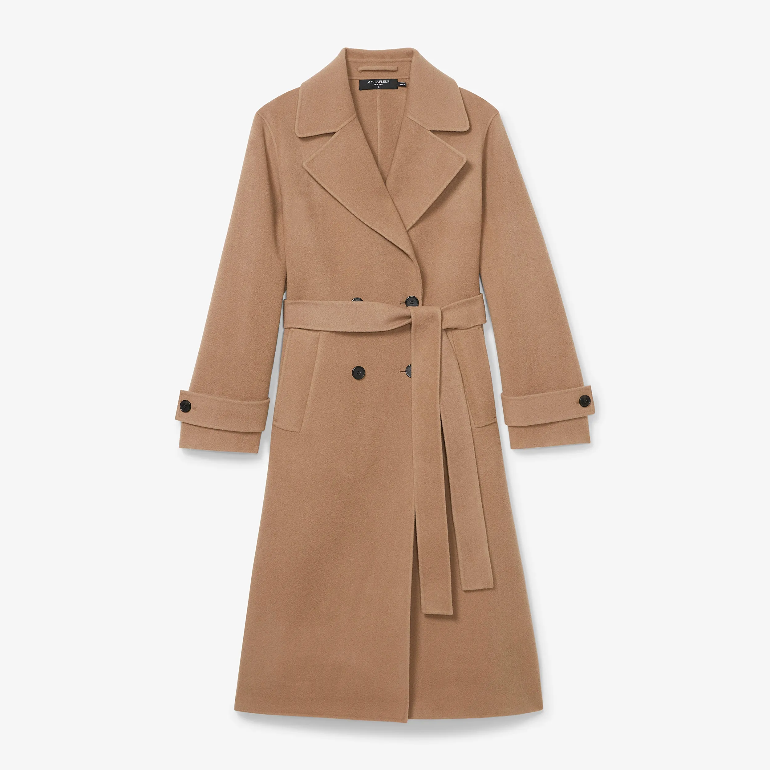 Viola Coat - Double-Face Wool :: Camel