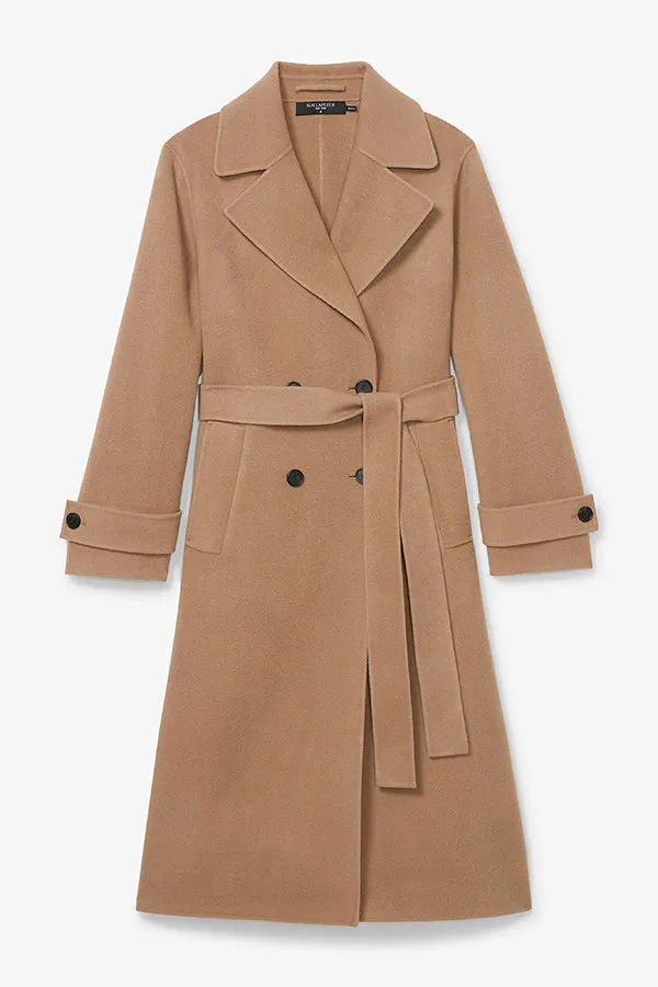 Viola Coat - Double-Face Wool :: Camel