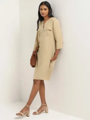 Wardrobe Beige Dress