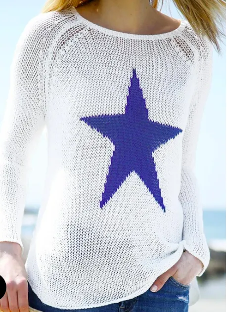 Wooden Ships Lucky Star Sweater