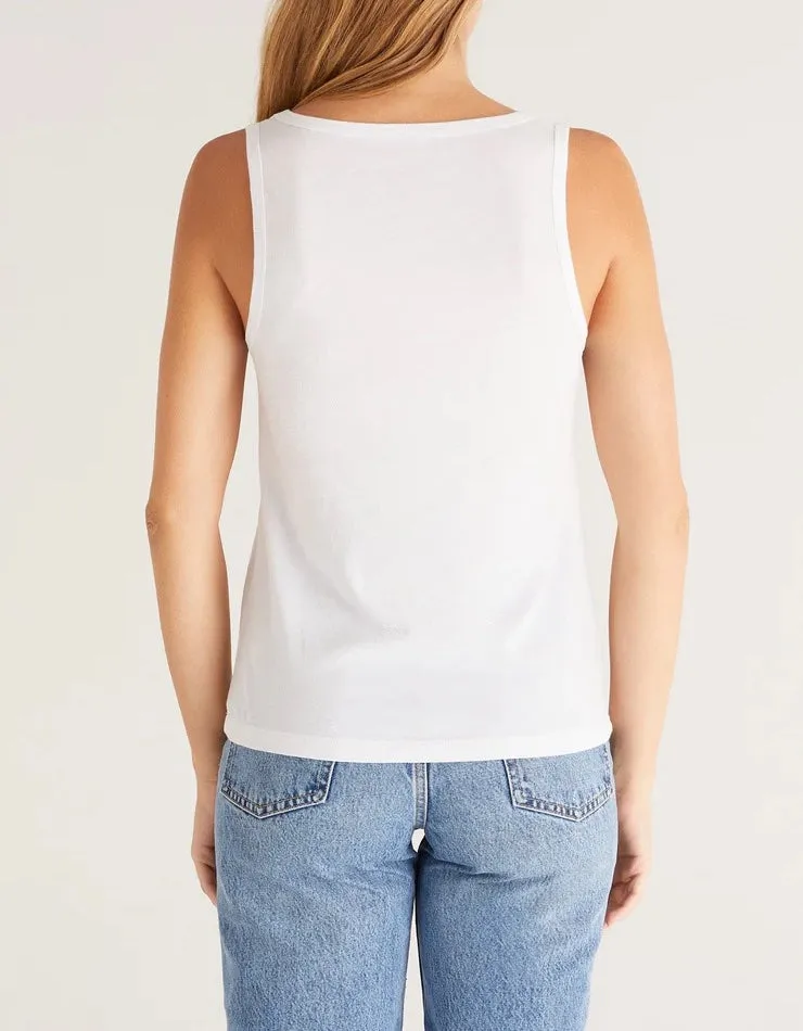 Z Supply Pia Soft V-Neck Tank